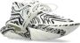 Balmain Unicorn Wave trainers met 'Love Letter' print White Dames - Thumbnail 4