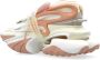 Balmain Eenhoorn lage trainers in neopreen en kalfsleer Beige Dames - Thumbnail 15