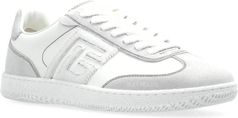 Balmain Sneakers met logo White Dames