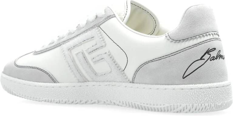 Balmain Sneakers met logo White Dames