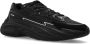 Balmain Ren-Roe lederen trainers Black Heren - Thumbnail 4