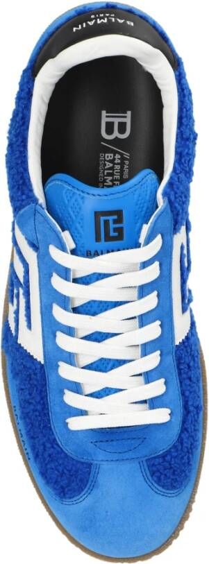 Balmain Sneakers Swan Blue Heren