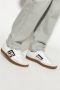 Balmain Kalfsleren Zwaan trainers White Heren - Thumbnail 11