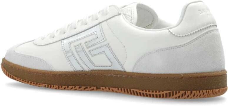 Balmain Sneakers Swan White Heren