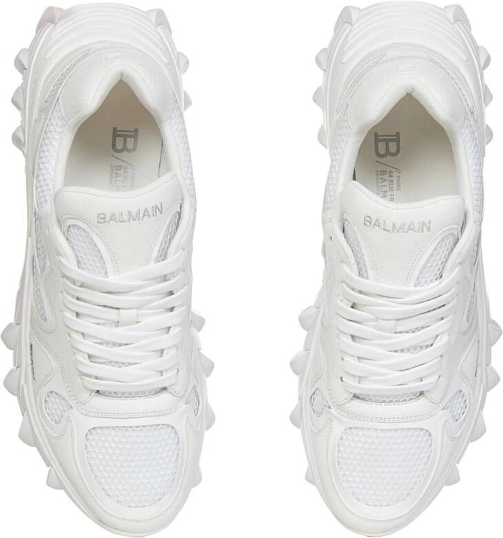 Balmain Sneakers Wit Heren