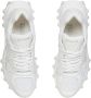 Balmain Witte Sneakers met Zilveren Logo Borduursel White Heren - Thumbnail 3