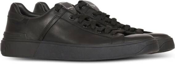 Balmain B-Court leather trainers Zwart Heren