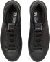 Balmain Zwarte Leren Court Sneakers Black Heren - Thumbnail 8