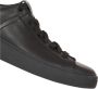 Balmain Zwarte Leren Court Sneakers Black Heren - Thumbnail 10