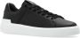 Balmain Zwarte Leren Sneakers Ronde Neus Vetersluiting Black Heren - Thumbnail 8