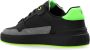 Balmain B-Court Flip trainers in kalfsleer en suède Black Heren - Thumbnail 15