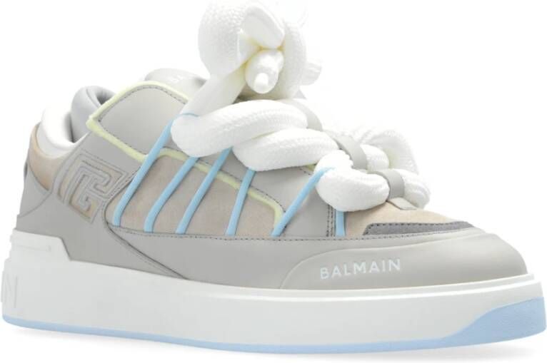 Balmain Sportschoenen B-Court Puffy Gray Heren