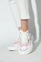 Balmain Hardloop-Roe leer en nylon trainers White Dames - Thumbnail 2