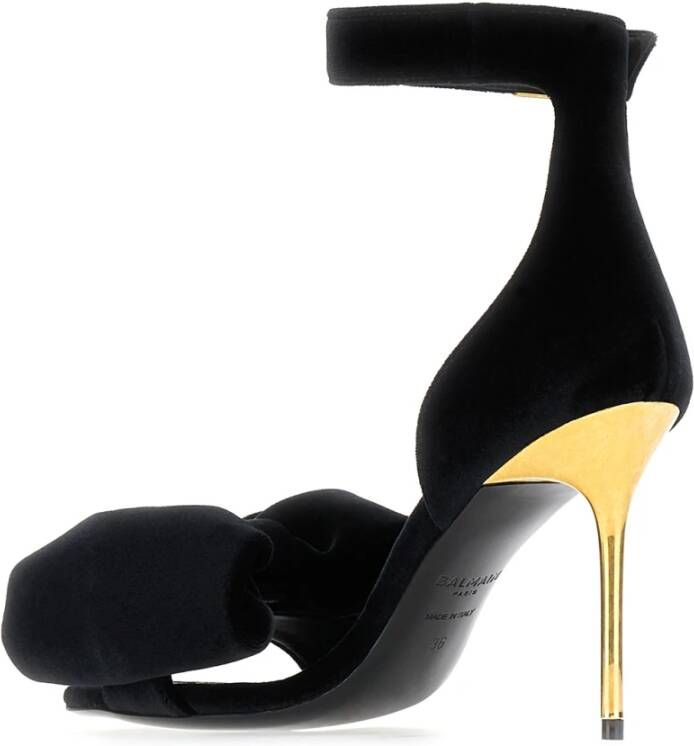 Balmain Stijlvolle Sandalen voor de Zomer Black Dames