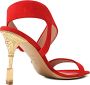 Balmain Stijlvolle Sandalen voor Zomeroutfits Red Dames - Thumbnail 2