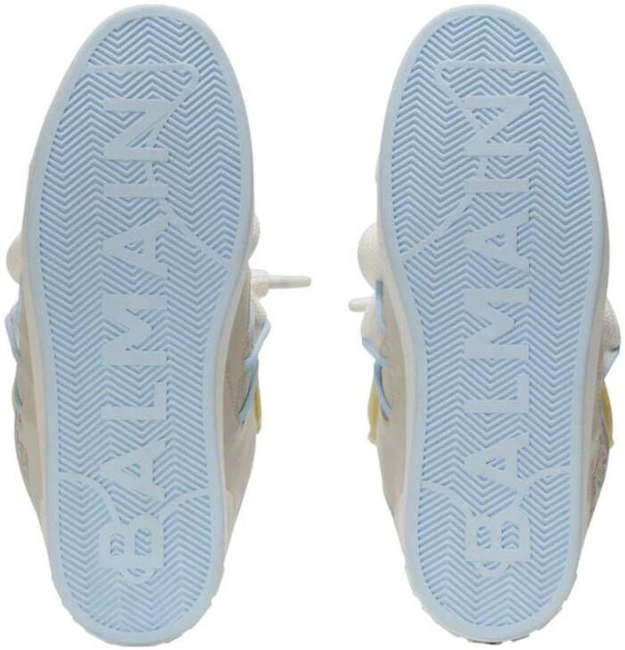 Balmain Stijlvolle Sneakers voor Mannen en Vrouwen Gray Heren