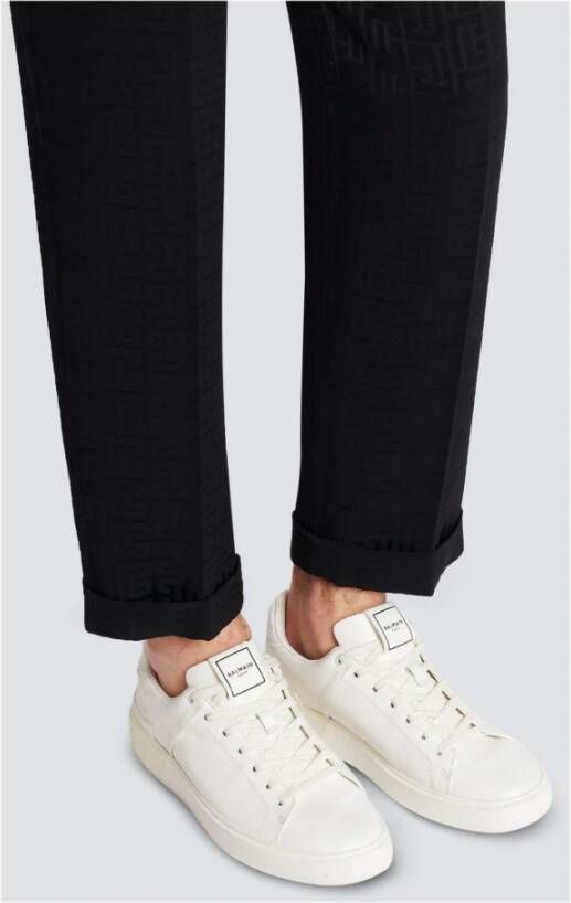 Balmain Stijlvolle Sneakers voor Mannen en Vrouwen White Dames