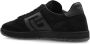 Balmain Zwaan suède en lakleren sneakers Black Heren - Thumbnail 10