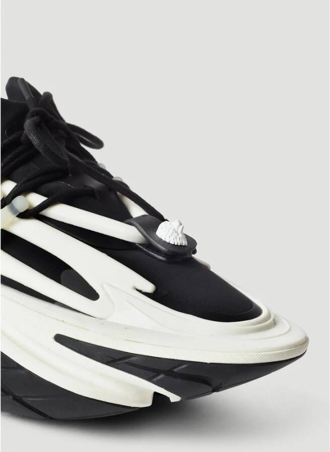 Balmain Unicorn Gevormde Sneakers Wit Heren