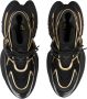 Balmain Unicorn Wave trainers in neopreen en kalfsleer Black Heren - Thumbnail 5