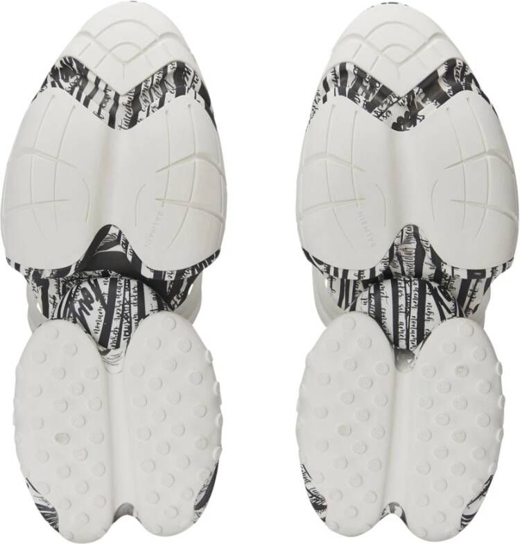 Balmain Unicorn Wave trainers met 'Love Letter' print White Dames