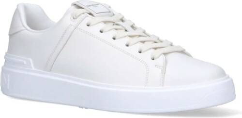 Balmain Witte lage sneakers White Heren