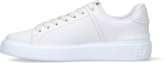 Balmain Witte lage sneakers White Heren