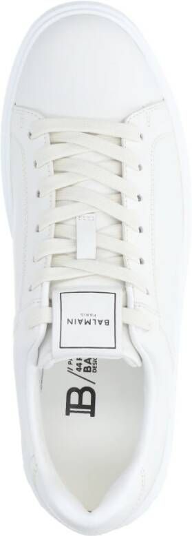 Balmain Witte lage sneakers White Heren