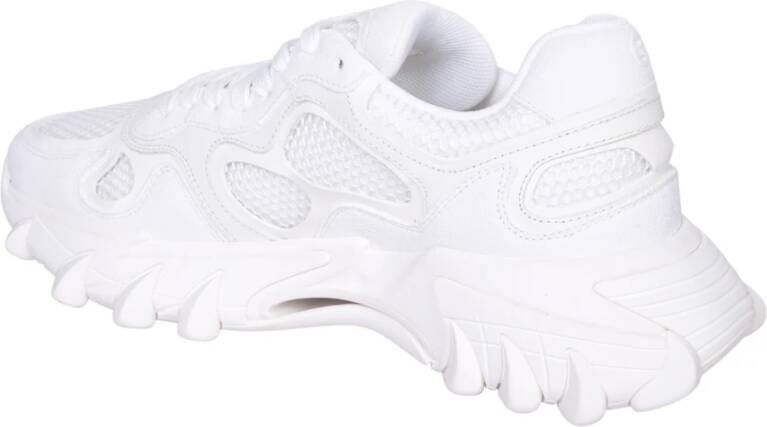 Balmain Witte Sneakers Stijlvol Ontwerp White Heren