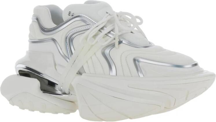 Balmain Witte Sneakers Unicorn Wave Neopreen White Heren