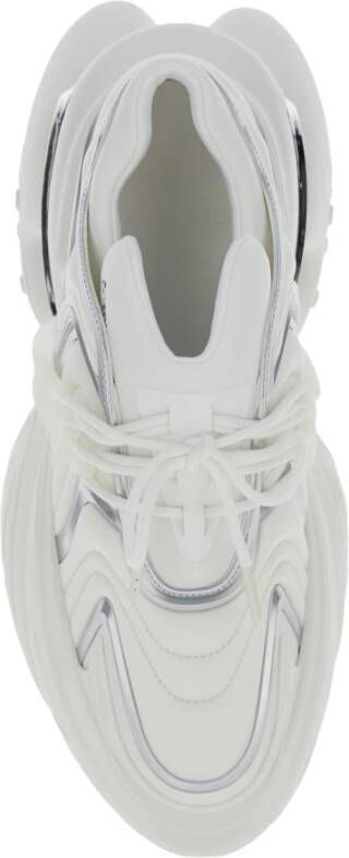 Balmain Witte Sneakers Unicorn Wave Neopreen White Heren