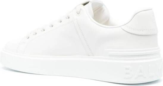 Balmain Witte Sneakers voor een stijlvolle look White Heren