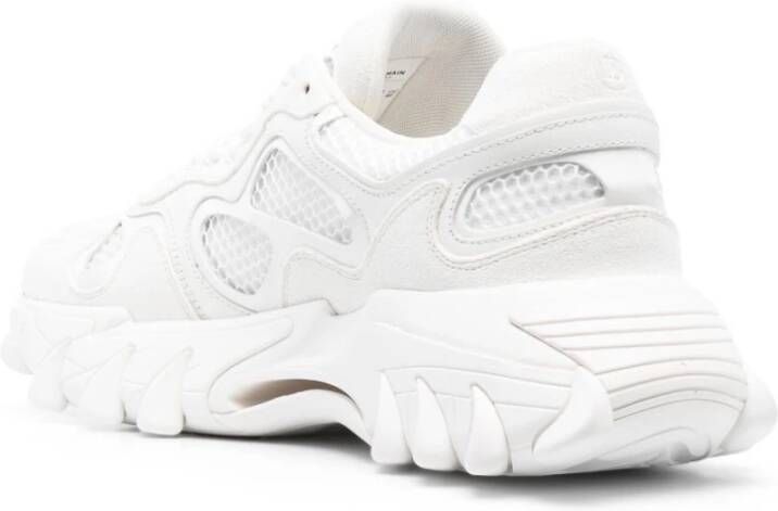 Balmain Witte Sneakers voor een stijlvolle look White Heren