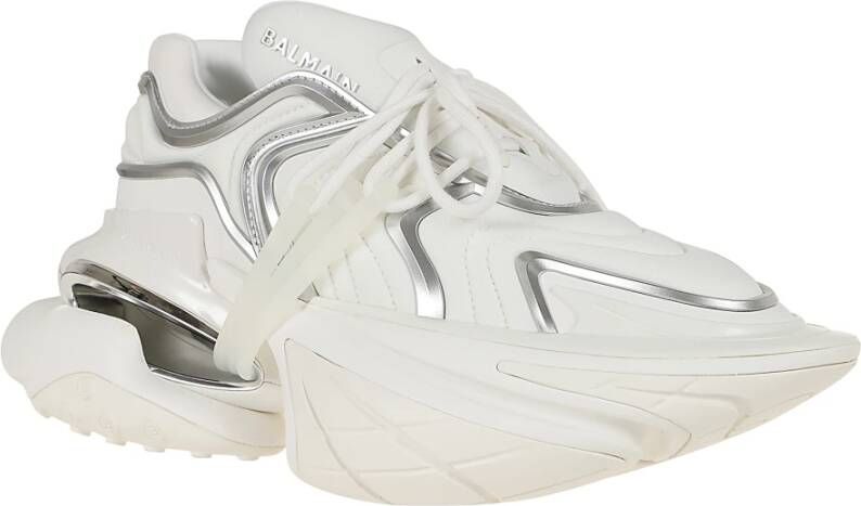 Balmain Witte Sneakers voor Mannen Aw24 White Heren