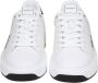 Balmain Wit zwart kalfsleren sneakers ronde neus White Heren - Thumbnail 3