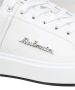 Balmain Wit zwart kalfsleren sneakers ronde neus White Heren - Thumbnail 5