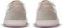 Balmain Zwaan trainers in kalfsleer en suède Beige Dames - Thumbnail 4