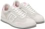 Balmain Zwaan trainers in kalfsleer en suède White Dames - Thumbnail 9