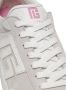 Balmain Zwaan trainers in kalfsleer en suède White Dames - Thumbnail 13