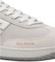 Balmain Zwaan trainers in kalfsleer en suède White Dames - Thumbnail 14