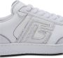 Balmain Zwaan trainers in kalfsleer en suède White Dames - Thumbnail 8