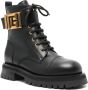 Balmain Zwarte Kalf Hoge Hak Laarzen Black Dames - Thumbnail 2