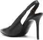 Balmain Zwarte Leren Casual Pumps Black Dames - Thumbnail 3