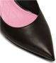 Balmain Eva kitten slingbacks in kalfsleer Black Dames - Thumbnail 3