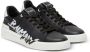 Balmain Zwarte Sneakers met Logo Patch Black Heren - Thumbnail 4