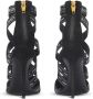 Balmain Zwarte Stiletto Hak Suède Afwerking Black Dames - Thumbnail 5