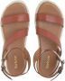 Barbour Astley Tan Leren Plateau Sandalen Brown Dames - Thumbnail 3