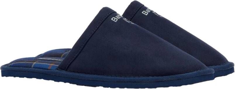 Barbour Blauwe Everitt Mule Slipper Blue Heren