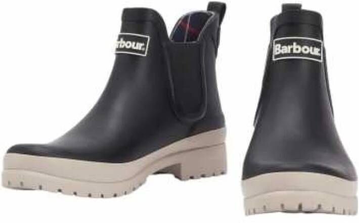 Barbour Chelsea Boots Black Dames