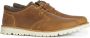 Barbour Cognac Leren Derby Schoenen Brown Heren - Thumbnail 2